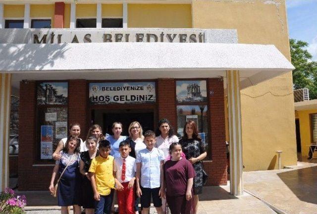 Milaslı Engelli &Ouml;ğrencilerden Anlamlı Hediye 1