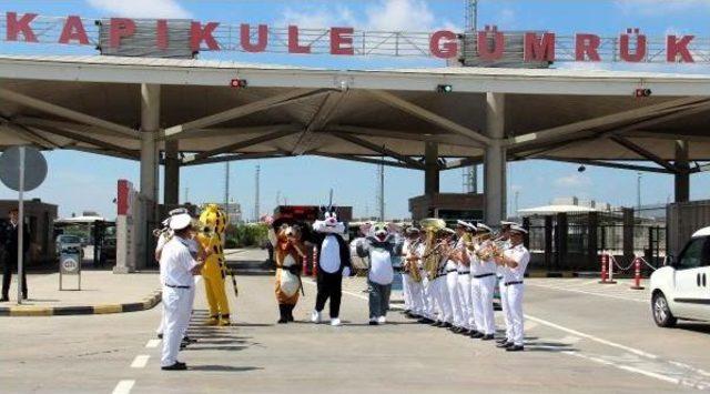 Edirne'nin Ciğer Festivaline Kapıkule'de Kedili Tanıtım