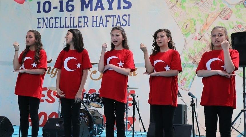 Bursa&rsquo;da "engelsiz Sokak Festivali"