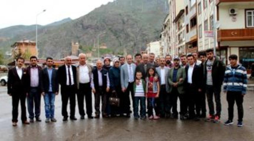 Ilıcalı, Teşekk&uuml;r Ziyaretine Devam Ediyor