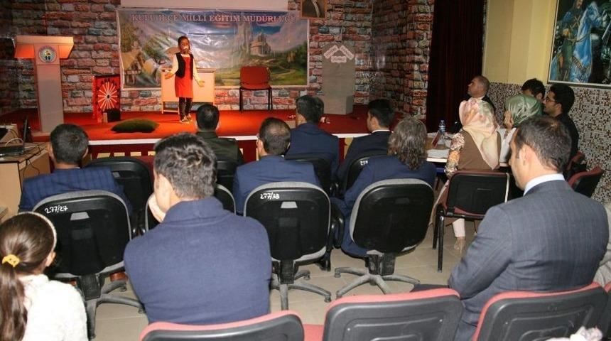 Kulu&rsquo;da &lsquo;bana Bir Masal Anlat Proje Yarışması&rsquo; Yapıldı