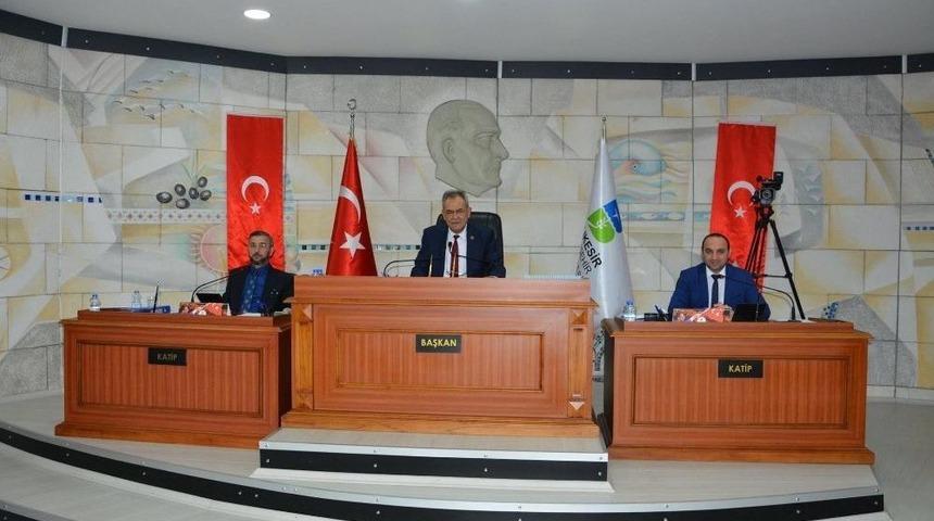 Balıkesir B&uuml;y&uuml;kşehir Belediye Meclisi Mayıs Ayı 1. Birleşimi Yapıldı