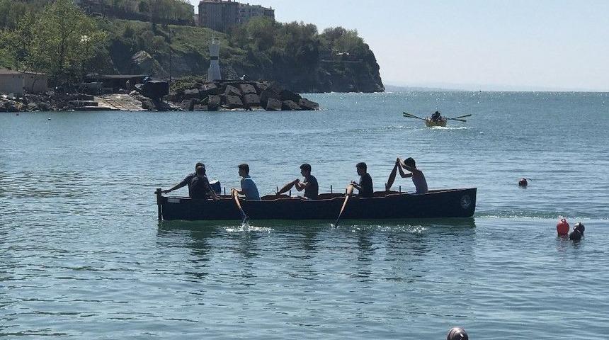 Karadeniz&rsquo;de K&uuml;rek Yarışları Yapıldı