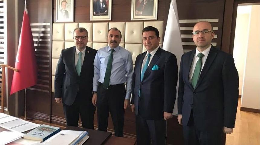 Başkan Bakıcı Ankara&rsquo;da Temaslarda Bulundu