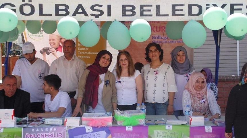 Kanserde Farkındalılık &Ccedil;adırı A&ccedil;ıldı
