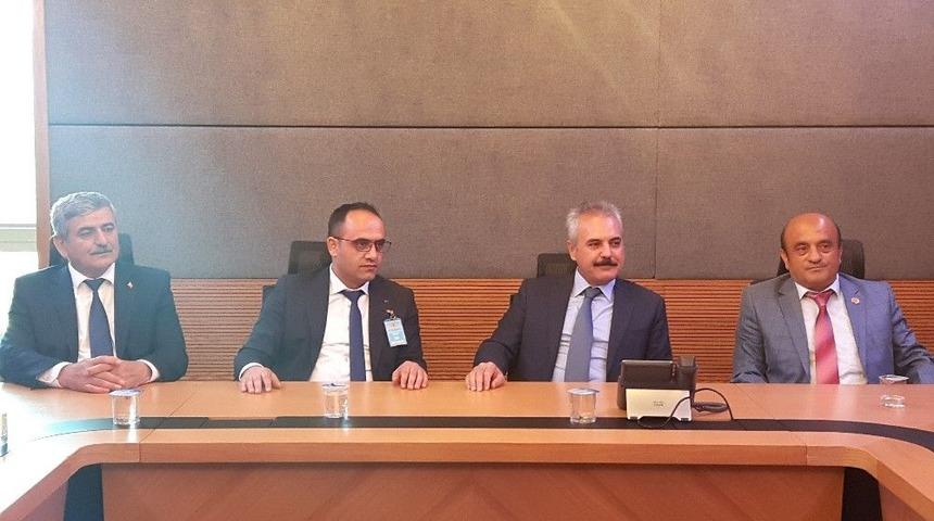 Karab&uuml;k Ovader&rsquo;den Milletvekili Uysal&rsquo;a Ziyaret