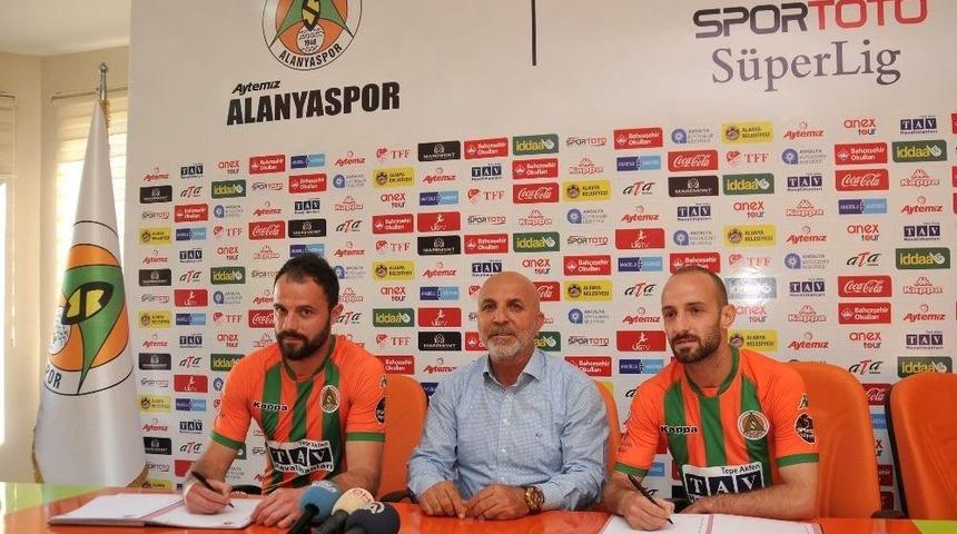 Aytemiz Alanyaspor, Haydar Ve Efecan S&ouml;zleşmelerini 2 Yıl Uzattı