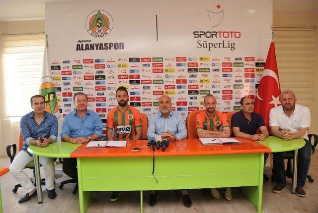 Aytemiz Alanyaspor, Haydar Ve Efecan Sözleşmelerini 2 Yıl Uzattı