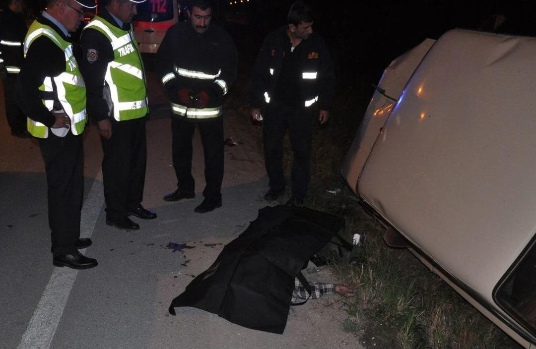 İneg&ouml;l&rsquo;de Feci Kaza; 1 &Ouml;l&uuml; 1 Yaralı