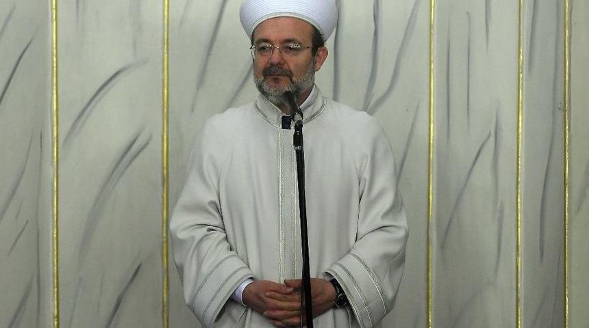 Sabah Namazını Diyanet İşleri Başkanı G&ouml;rmez Kıldırdı