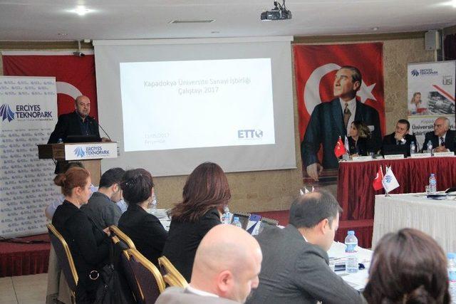 Erciyes Teknopark Tarafından Kapadokya &Uuml;niversite Sanayi İşbirliği &Ccedil;alıştayı D&uuml;zenlendi 1