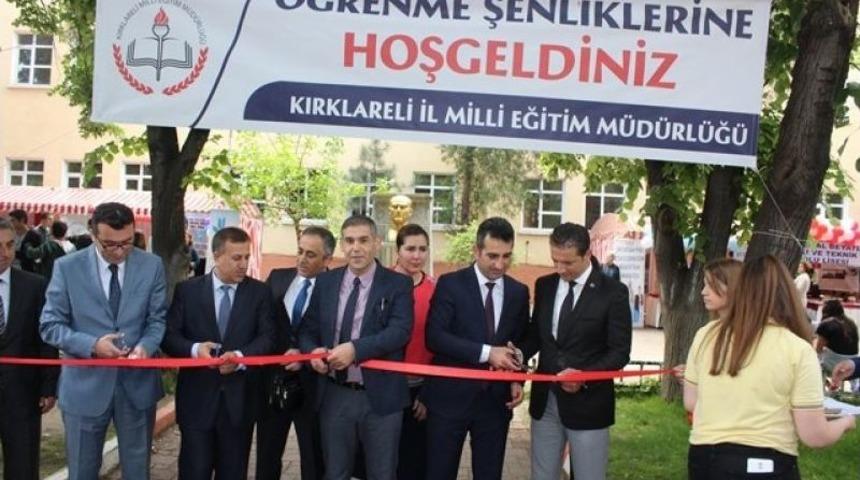 Kırklareli’nde “öğrenme Şenliği" Açıldı