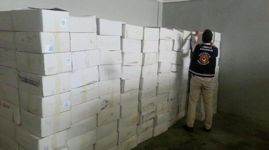 Yandı Denen 13 Ton 560 Kilo Ceviz Depoda Bulundu