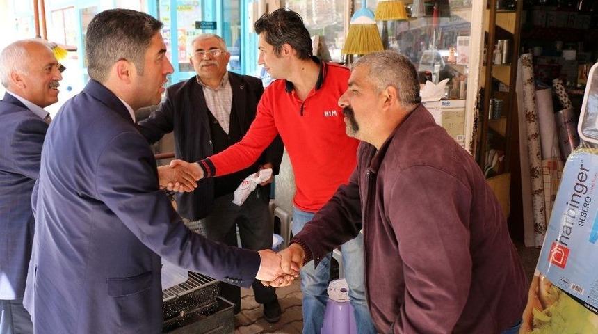 Chp’den Hekimhan’a Teşekkür Ziyareti