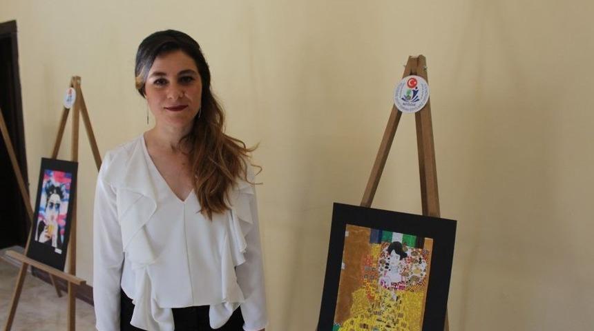 Kasaba Okulundan Profesyonelleri Aratmayan Resim Sergisi