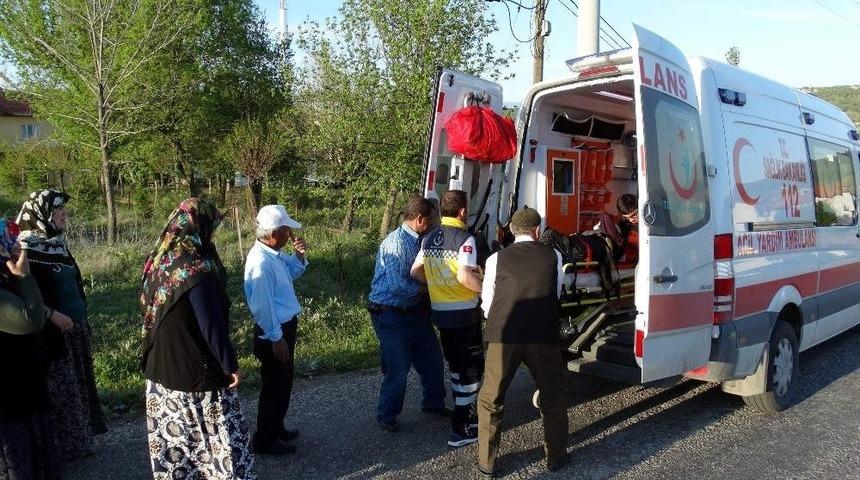 Yolun Karşısına Ge&ccedil;mek İsterken Yaralandı