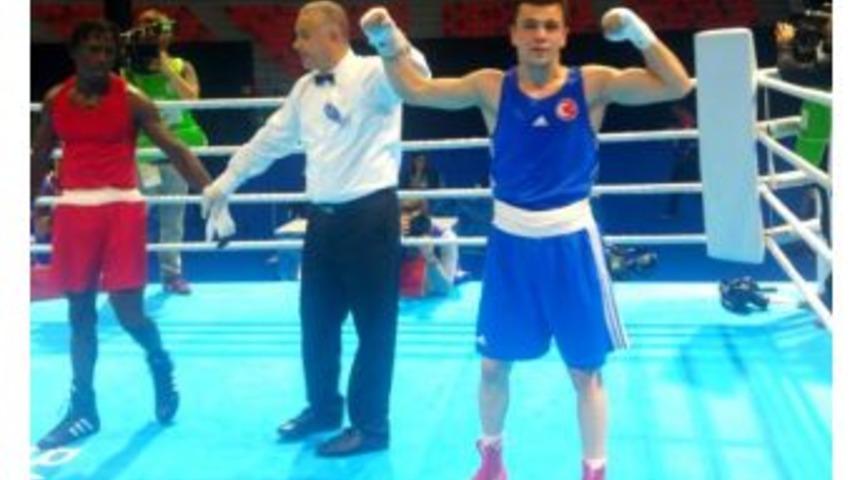 Hakan Doğan, Bak&uuml;&rsquo;de &Ccedil;eyrek Finale &Ccedil;ıktı