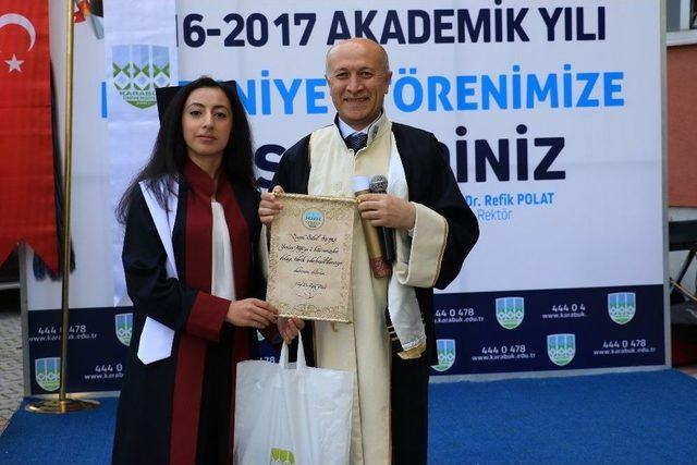 Yenice Myo’da İlk Mezuniyet Sevinci