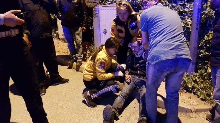 Otomobil İle Motosiklet &Ccedil;arpıştı; 1 Yaralı