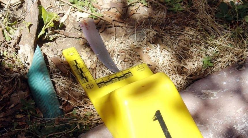 Karısıyla Tartışan Koca, Eşini Ve &Ccedil;ocuğunu Bı&ccedil;akla Yaraladı