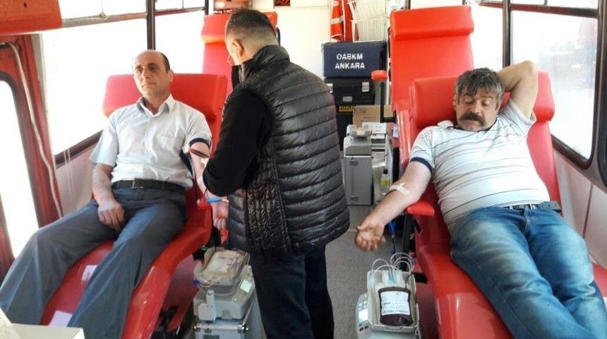 Han&ouml;n&uuml; &rsquo;de Kan Bağışı Kampanyasına Yoğun İlgi