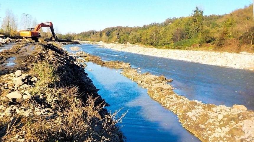 Ordu Dereleri Islah Ediliyor
