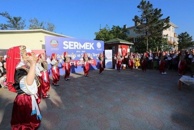 Sermek’te Eserler Görücüye Çıktı