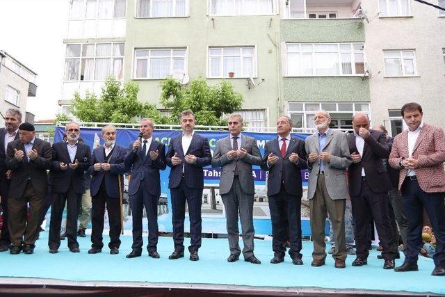 Gaziosmanpaşa&rsquo;da Hacı Veyis Camii&rsquo;nin Temeli Atıldı 2