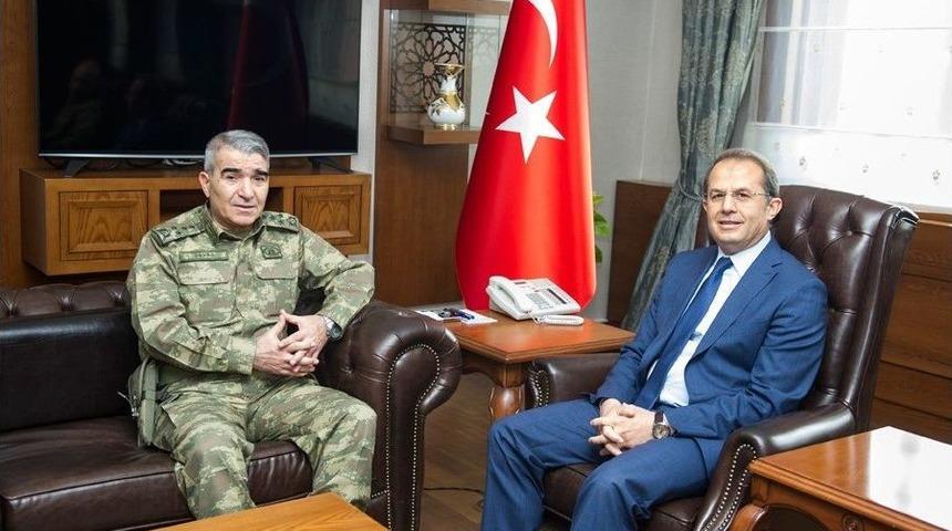 Orgeneral Savaş&rsquo;tan Vali Taşyapan&rsquo;a Ziyaret
