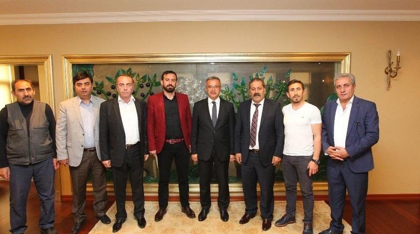 Başkan K&ouml;şker, Erzurumlular Derneği İle Bir Araya Geldi