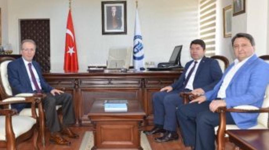 Bartın Milletvekili Tun&ccedil;, Rekt&ouml;r Uzun&rsquo;u Ziyaret Etti