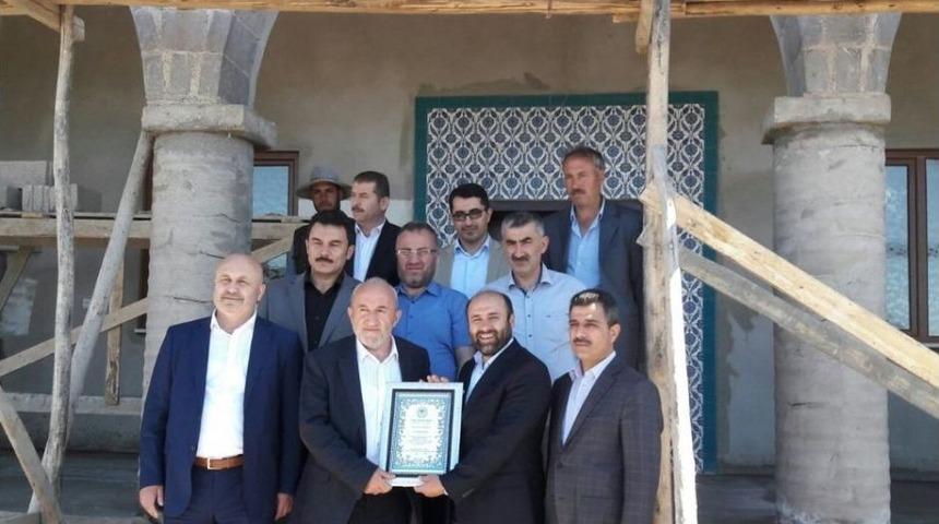 Giresun M&uuml;ft&uuml;s&uuml; Oral, 15 Temmuz Zafer Camii&rsquo;ni Ziyaret Etti