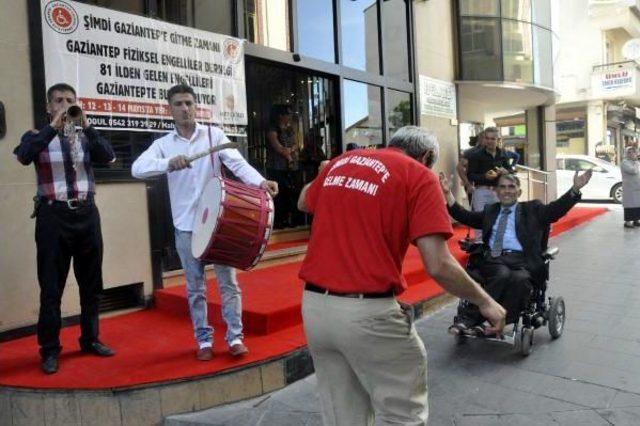 81 Ilden 200 Engelli Gaziantep'te Buluştu