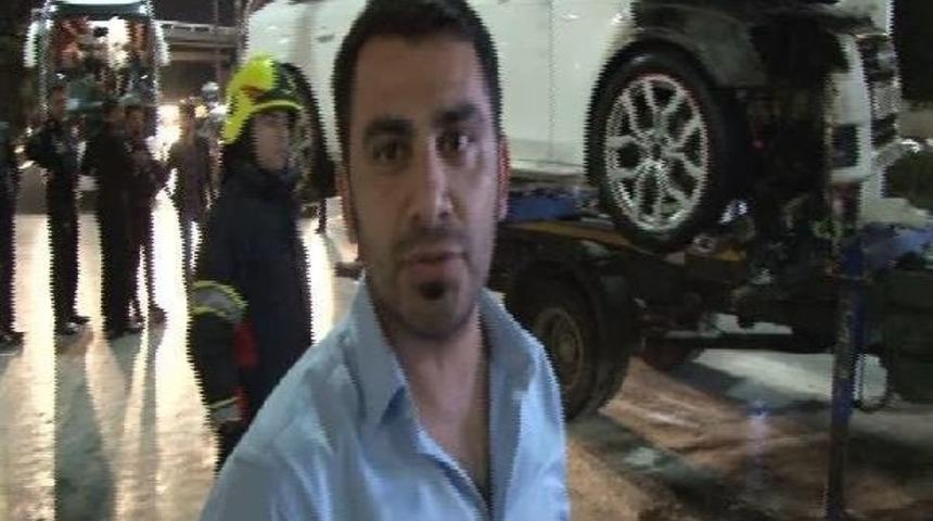 Atat&uuml;rk Havalimanı'nda Park Halindeki Otomobilde Yangını