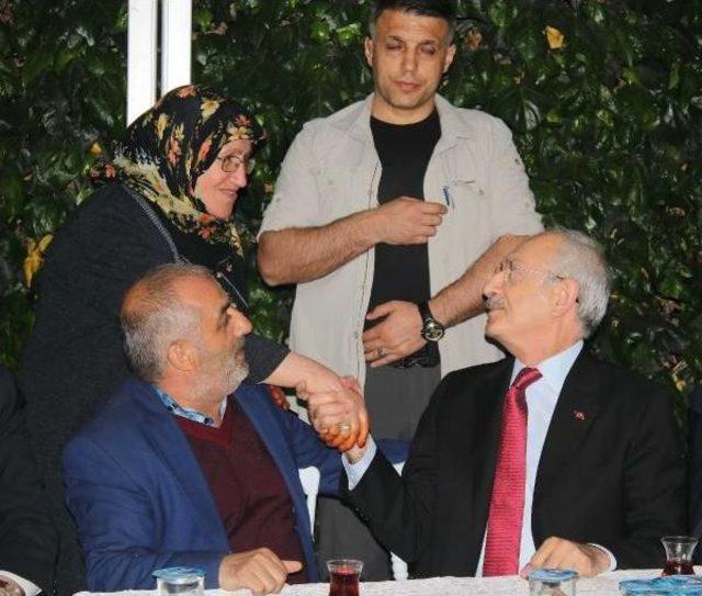 Chp Lideri Kılı&ccedil;daroğlu&rsquo;Ndan Taziye Ziyareti 1