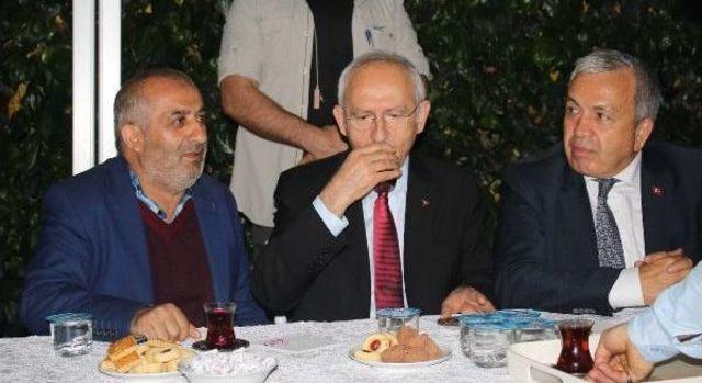 Chp Lideri Kılı&ccedil;daroğlu&rsquo;Ndan Taziye Ziyareti 2