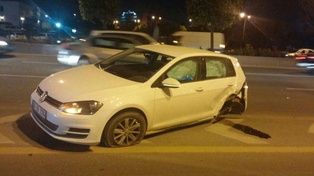 Başkentte Zincirleme Trafik Kazası: 2 Yaralı 2