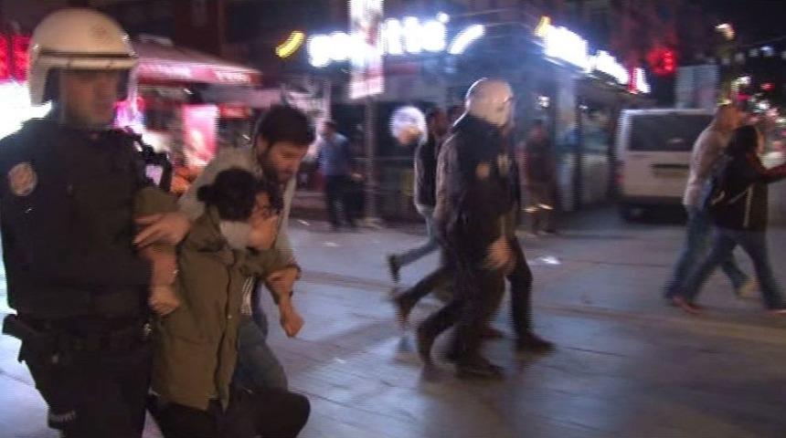 Başkent&rsquo;te Khk Protestosuna Polis M&uuml;dahalesi: 12 G&ouml;zaltı