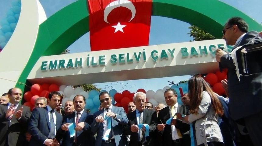 Emrah İle Selvi Aile &Ccedil;ay Bah&ccedil;esi Yeniden Hizmete Girdi