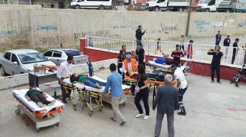 Baykan&rsquo;da Afet Tatbikatı D&uuml;zenlendi