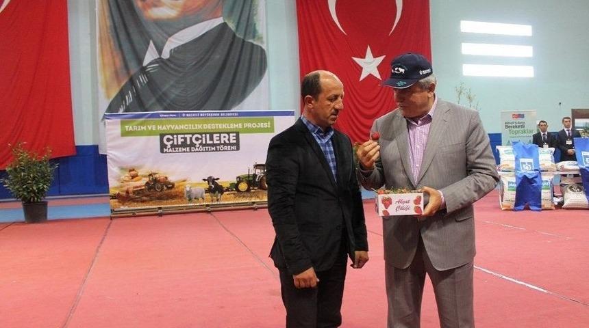 B&uuml;y&uuml;kşehir&rsquo;in &Ccedil;ift&ccedil;ilere Desteği Devam Ediyor