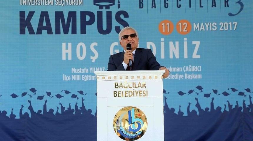 &ldquo;&uuml;niversitemi Se&ccedil;iyorum&rdquo; Fuarı Bağcılar&rsquo;da A&ccedil;ıldı
