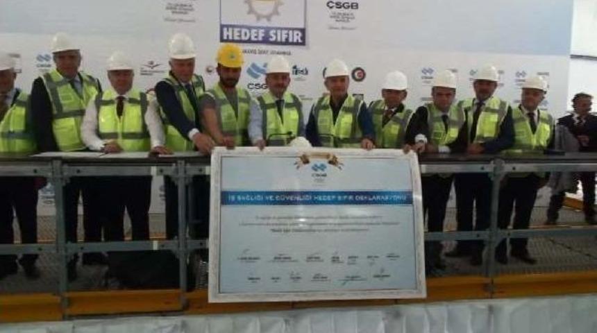 3. Havalimanında " İş Sağlığı Ve G&uuml;venliği Deklerasyonu" Imzalandı (1)