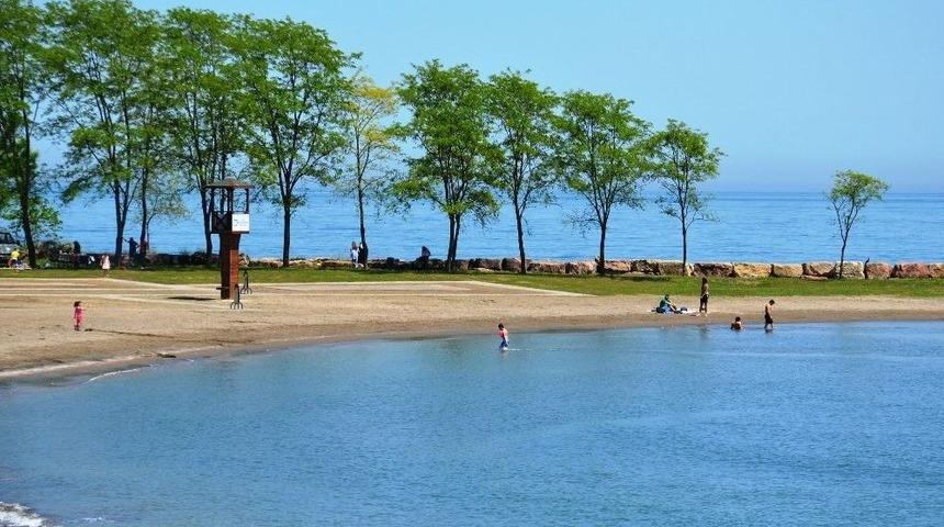 Karadeniz’de Deniz Sezonunu Erken Açtılar