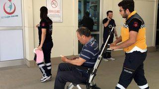 Öldürmek İstediği Yılan Bacağından Soktu