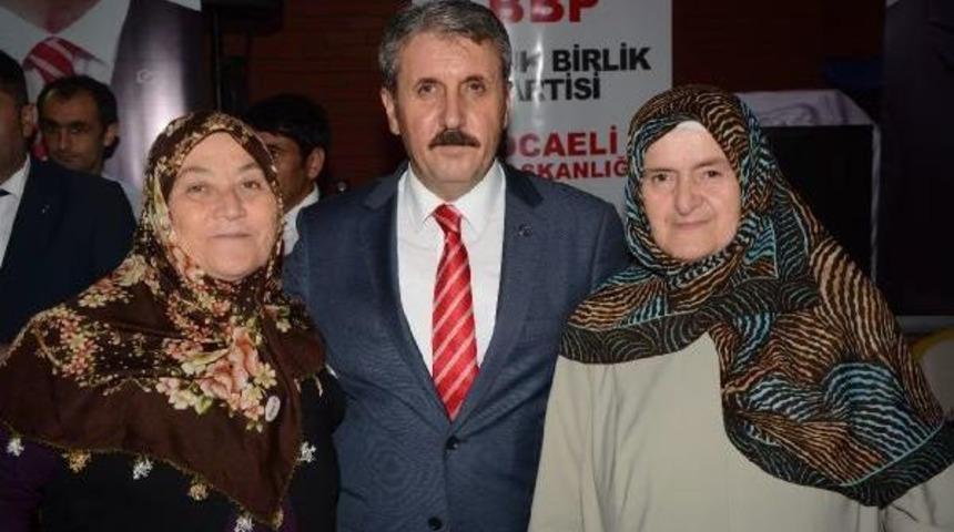 Bbp Genel Başkanı Destici: Annelerin Yeri, Huzurevi Değildir