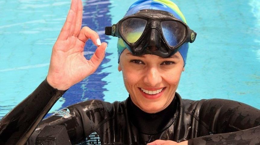 Su Atında Y&uuml;r&uuml;me Rekoru Kırmaya Hazırlanıyor