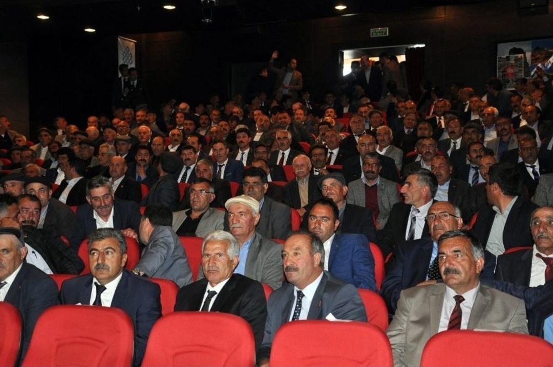 Bakan S&uuml;leyman Soylu Muhtarlarla Buluştu