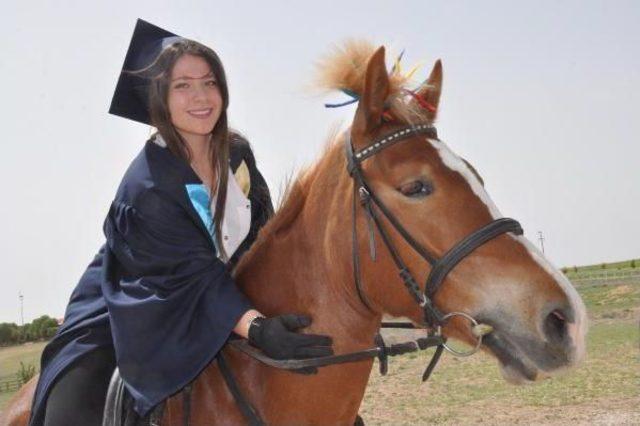 Diplomalarını At Üzerinde Aldılar 2