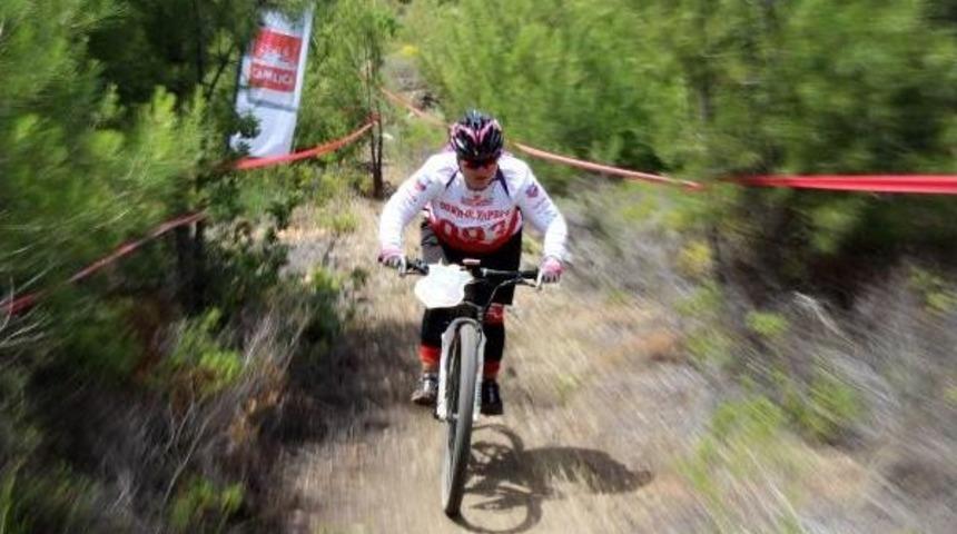 Down-Olympos Bisiklet Yarışı Başladı